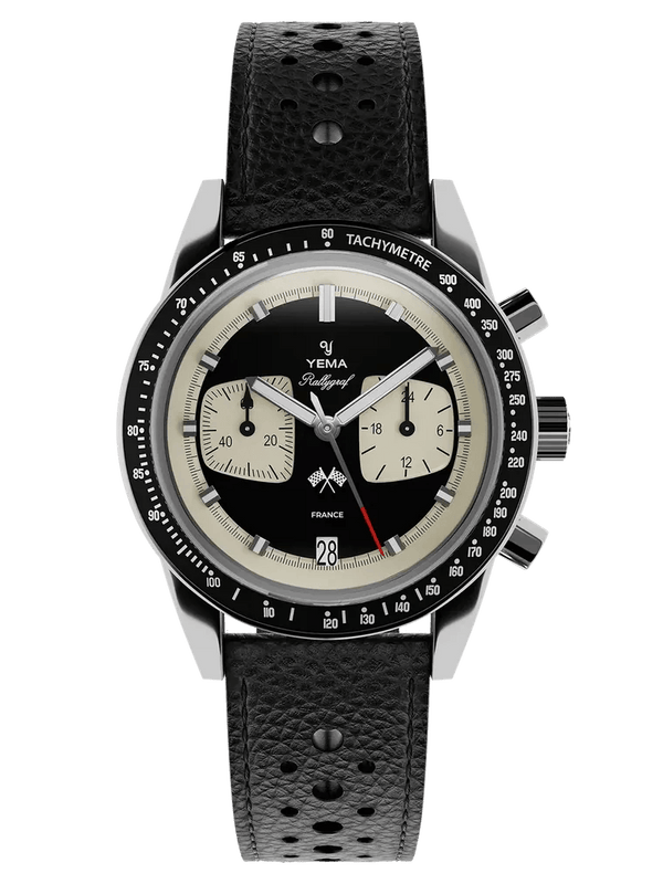 Rallygraf Meca-Quartz Reverse Panda Black
