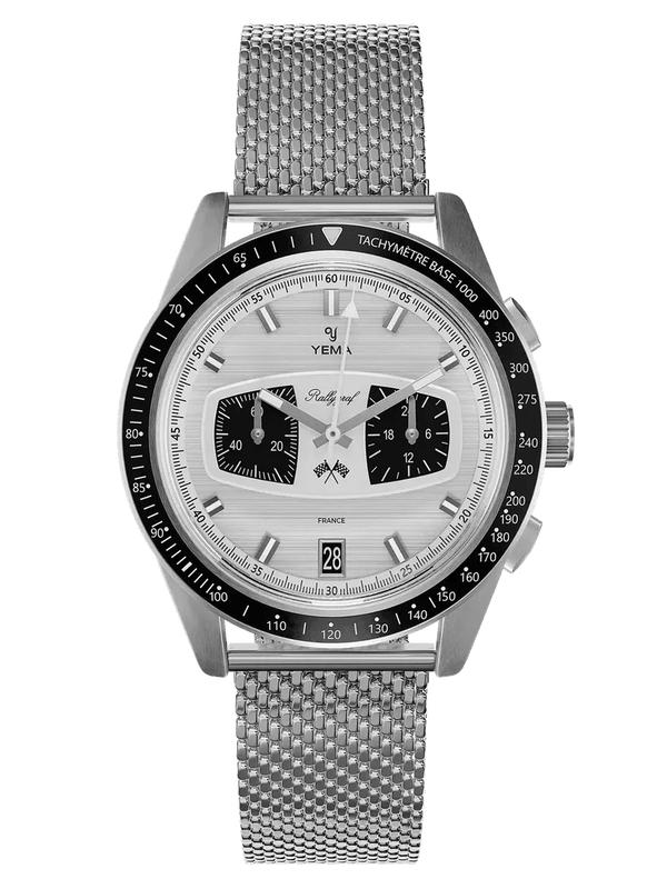 Rallygraf Meca-Quartz II Panda Steel