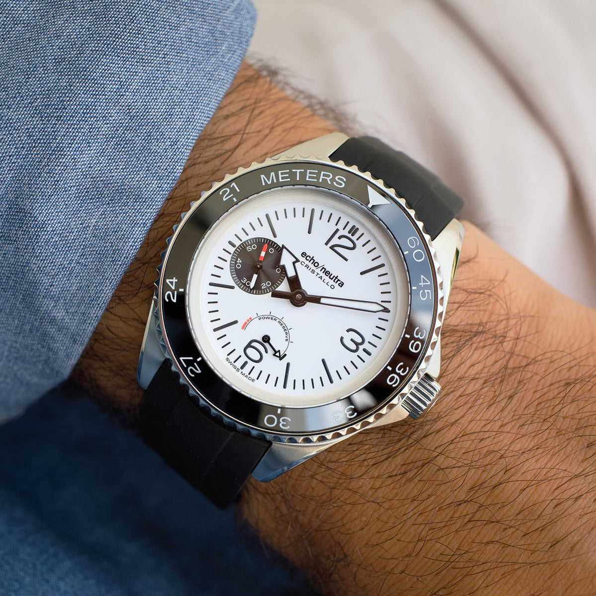 Cristallo Professional Diver White, image 2