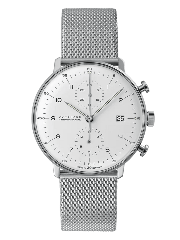 Max Bill Chronoscope Silver