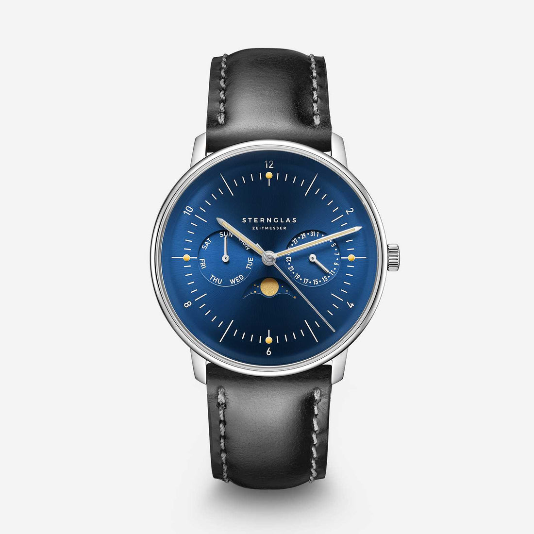 Sternglas Naos Moonphase Midnight Blue