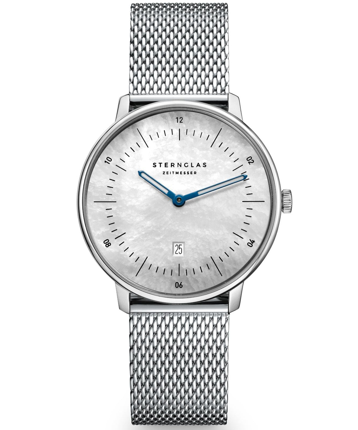 Sternglas Naos XS Edition Mother of Pearl – Milanese, image 1